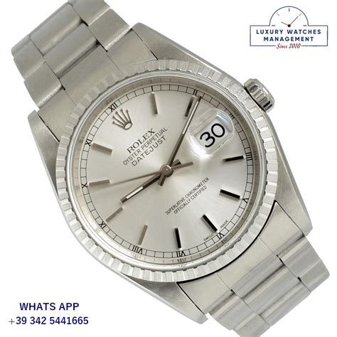 rolex datejust 2001|Rolex model 16220.